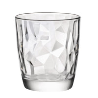 Bormioli Rocco Diamond Water And Soft Drink Glasses in Glass Set of 12 Pieces