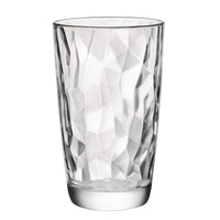 Bormioli Rocco Diamond Water And Soft Drink Glasses in Glass Set of 12 Pieces