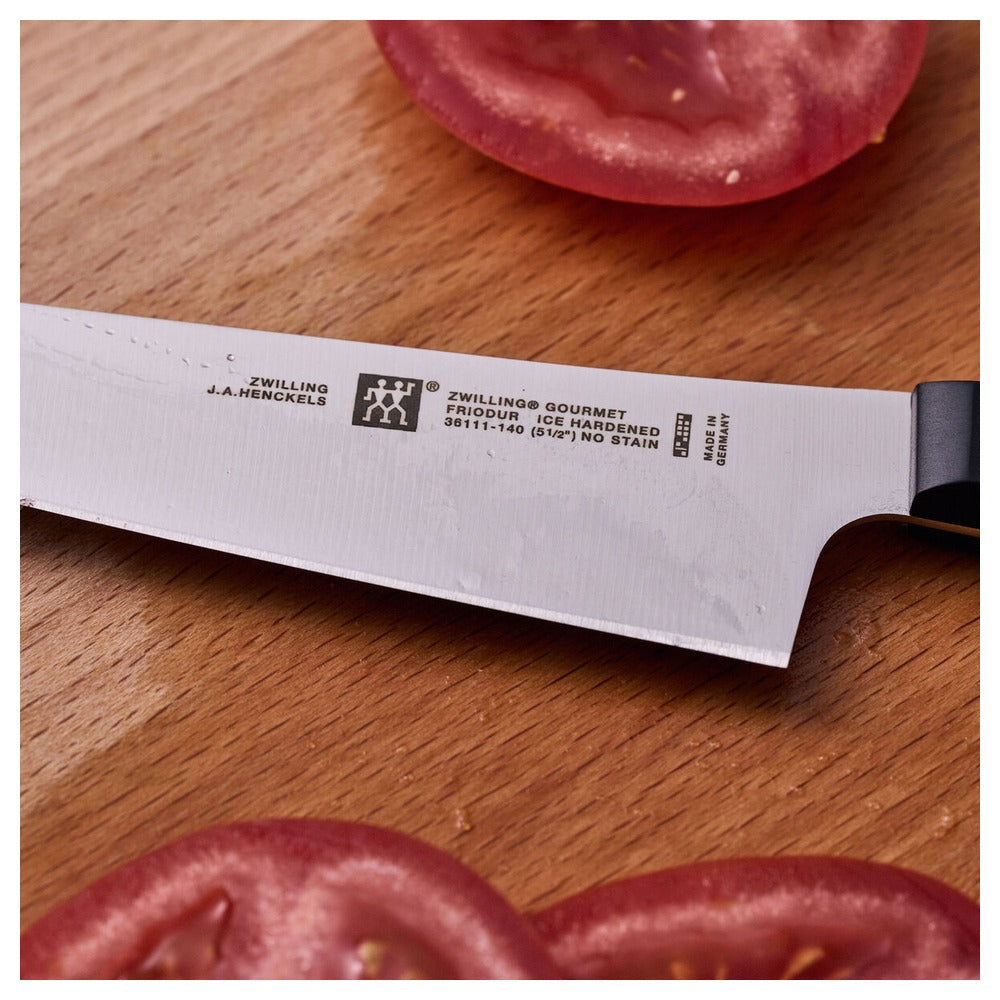 Zwilling Gourmet glad koksmes van roestvrij staal