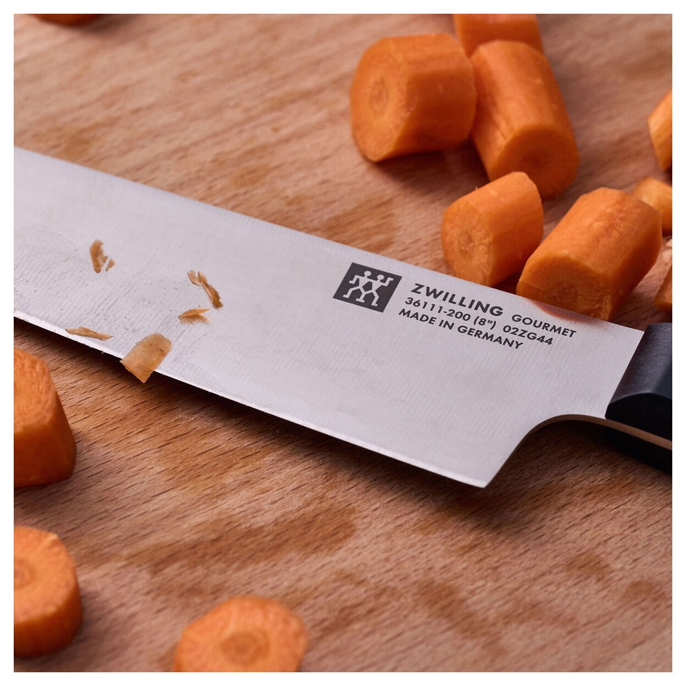 Zwilling Gourmet glad koksmes van roestvrij staal