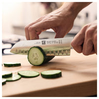 18 cm - Zwilling Gourmet Santoku Mes Met Kuiltjes In Roestvrij Staal