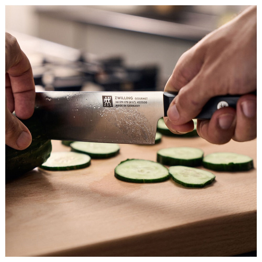 17 cm - Zwilling Gourmet Nakiri Mes In Roestvrij Staal
