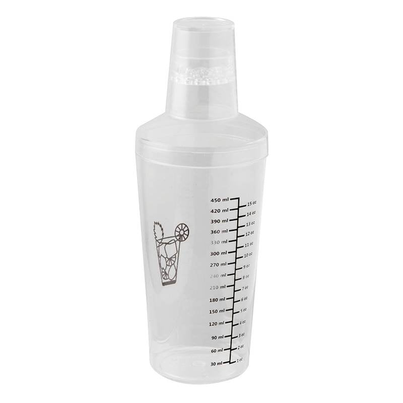 42 Cl Paderno Bar Happy Hour Long-Drink-Shaker aus Edelstahl