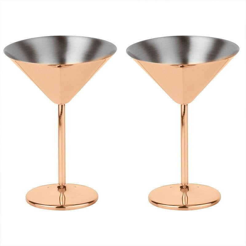 20 5 Cl Paderno Calici Margarita In Acciaio Inox Set 2 Pz