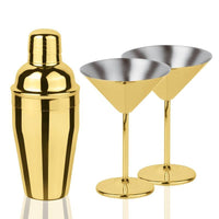 Paderno Martini Set mixology de acero inoxidable set de 3 piezas