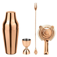 Paderno Parisienne Set Mixology En Acier Inoxydable Set de 4 Pcs