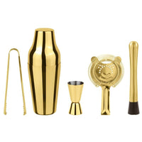 Paderno Parisienne Mixology-Set aus Edelstahl - Set mit 5 Stück