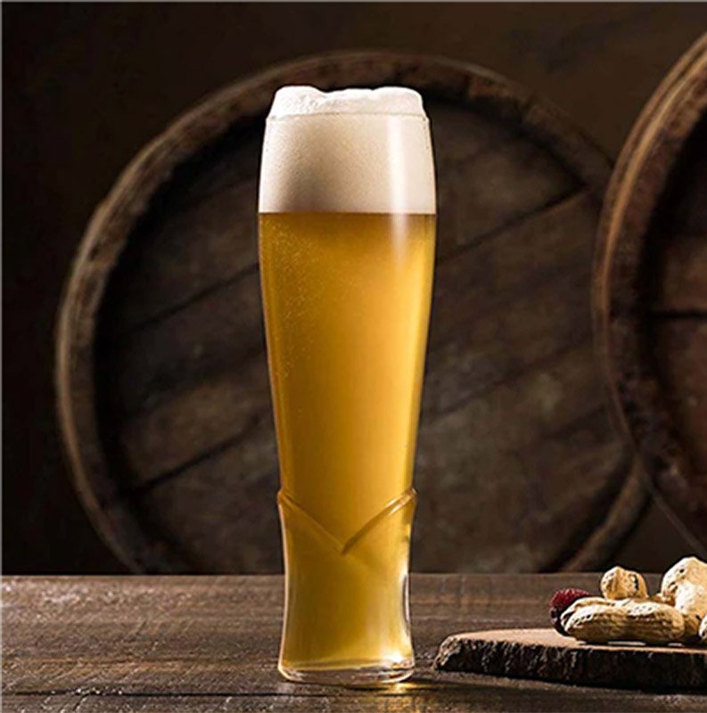 45 5 Cl Pasabahce Beer Vaso Cerveza En Vidrio Set de 4 Piezas