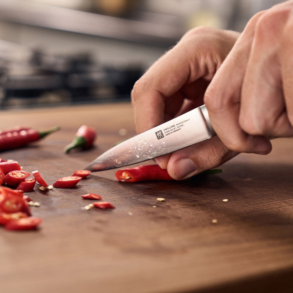 10 cm - Zwilling Professional S Coltello Spelucchino In Acciaio Inox
