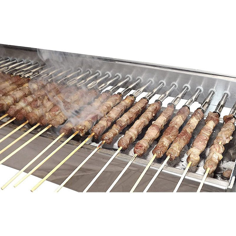 Tecnoroast 20 Single Parrilla de Carbón con Giraspiedini Automático