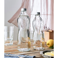 1 Litro Bormioli Rocco Aqua Waterfles In Glas