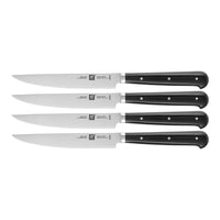Zwilling Steak-Set Steak Knife with Straight Blade in Stainless Steel - Set of 4 Pcs