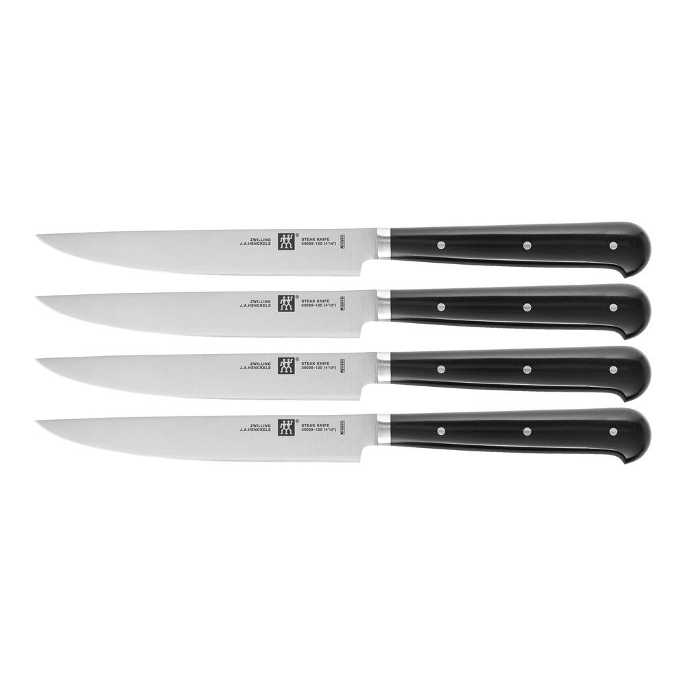 Zwilling Steak-Set Steak Knife with Razor Blade in Stainless Steel - Set of 6 Pcs