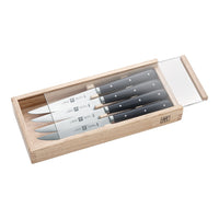 Zwilling Steak-Set Steak Knife with Razor Blade in Stainless Steel - Set of 6 Pcs