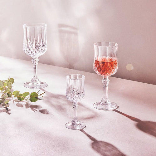 6 0 Cl Cristal D Arques Longchamp Likörglas Aus Glas Set mit 6 Stück