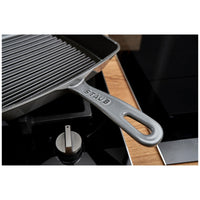 30 cm - Staub Grill Pans Bistecchiera Quadrata In Ghisa
