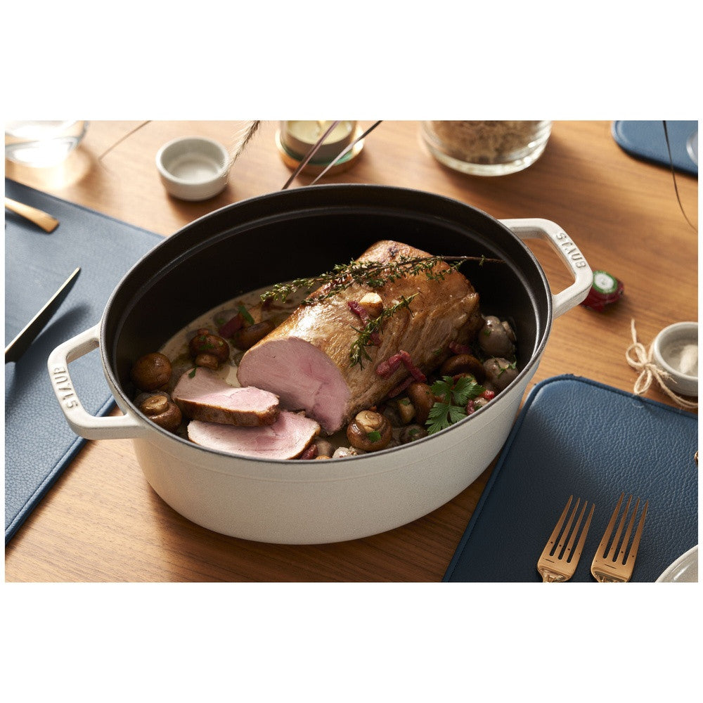 31 cm - Staub La Cocotte Casseruola Cocotte Ovale In Ghisa