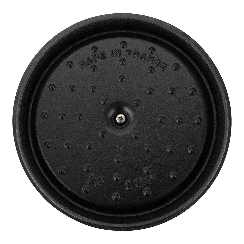22 cm - Staub La Cocotte Casseruola Cocotte Rotonda In Ghisa