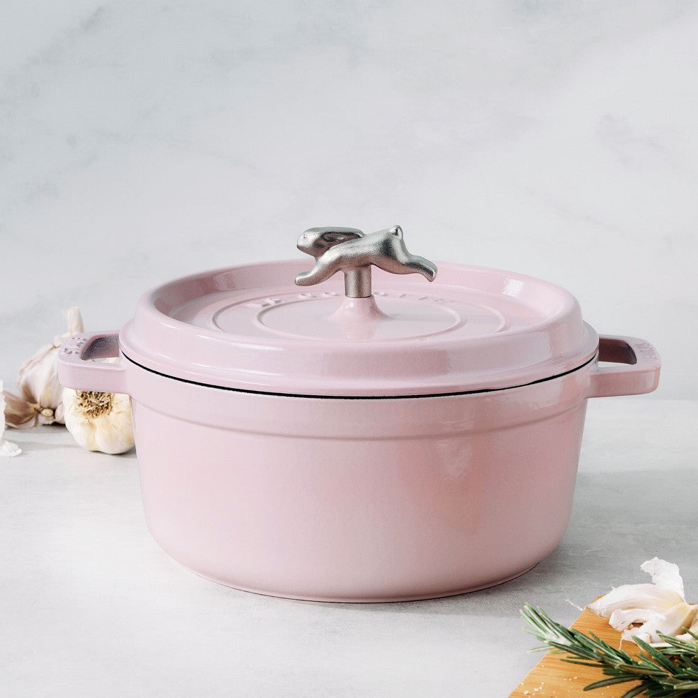 7 cm - Staub Pomello Coniglio In Acciaio Inox