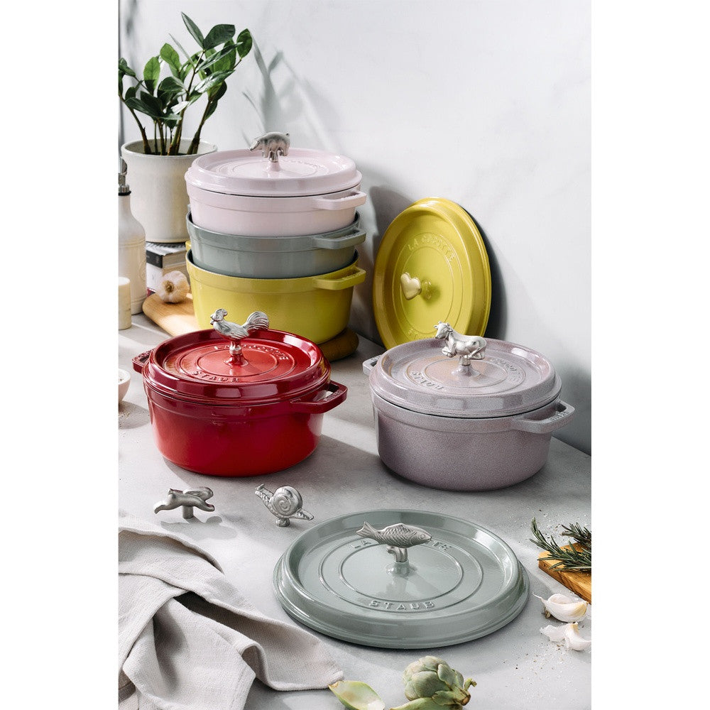 7 cm - Staub Pomello Coniglio In Acciaio Inox