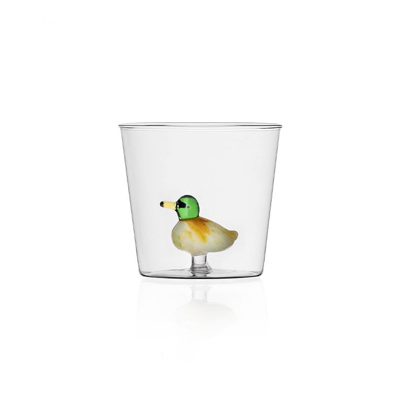 35 Cl Ichendorf Animal Farm Water Glass in Borosilicate Glass