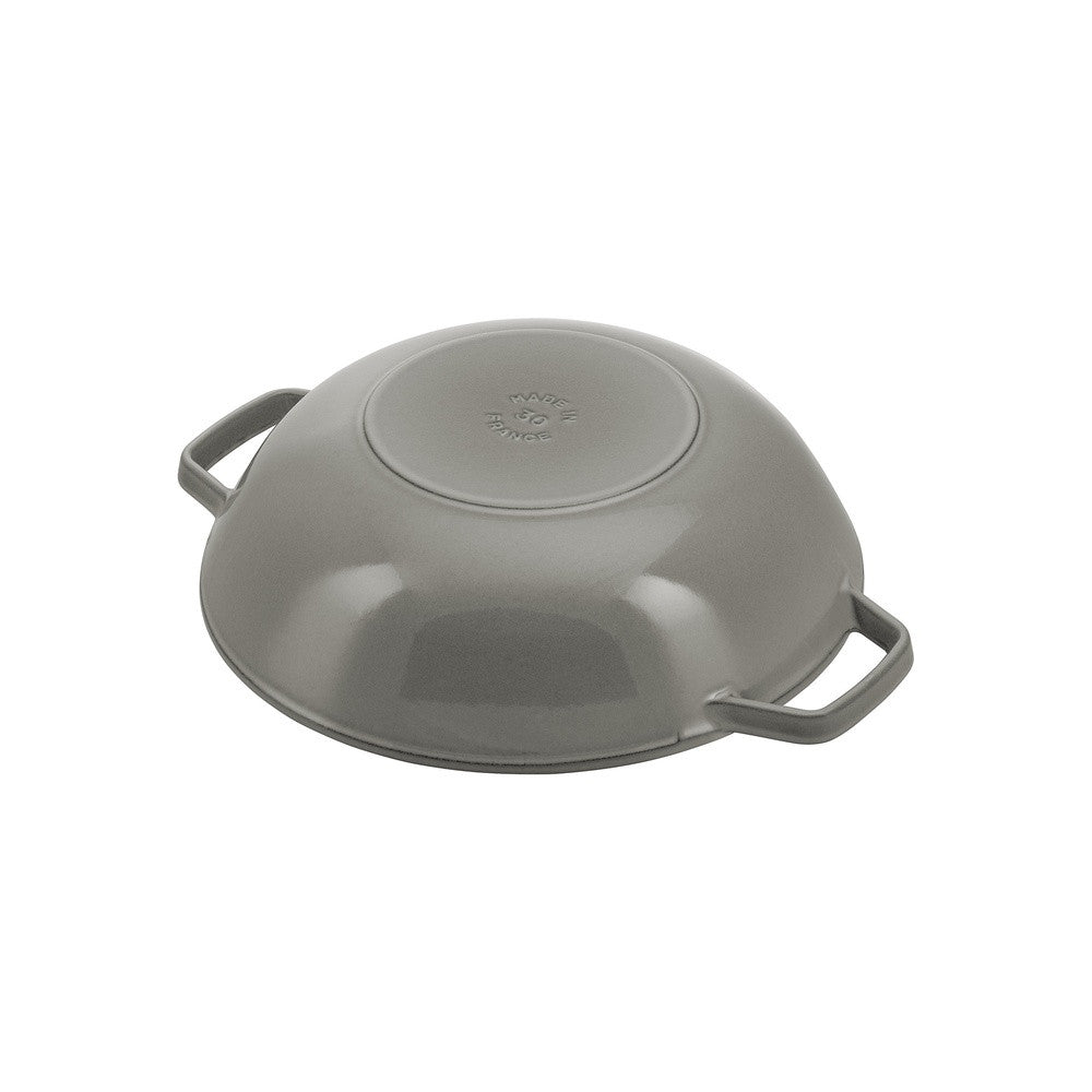 30 cm - Staub Specialities Wok Con Coperchio Rotondo In Ghisa