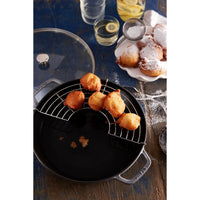 30 cm - Staub Specialities Wok Con Coperchio Rotondo In Ghisa