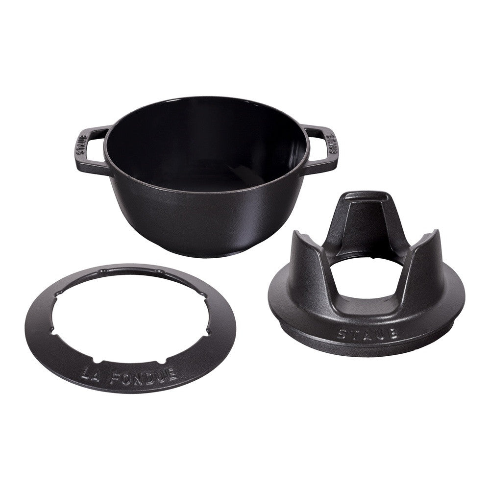 20 cm - Staub Specialities Set Fonduta In Ghisa - Set 10 Pz