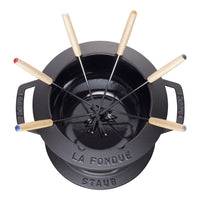 20 cm - Staub Specialities Set Fonduta In Ghisa - Set 10 Pz