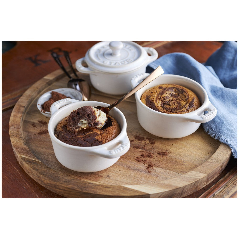 10 cm - Staub Ceramique Mini Cocotte Rotonda In Ceramica