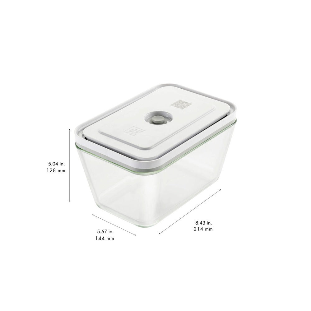 Zwilling Fresh & Save voedselcontainerset van glas - Set van 3 st