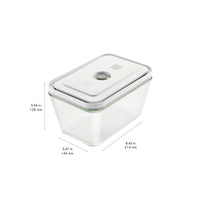 Zwilling Fresh & Save voedselcontainerset van glas - Set van 3 st