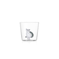 35 Cl Ichendorf Tabby Cat Bicchiere Acqua In Vetro Borosilicato