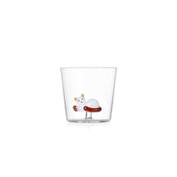 35 Cl Ichendorf Tabby Cat Bicchiere Acqua In Vetro Borosilicato