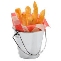 9 Cm Paderno Tableware Buffet And Display Snack-Eimer aus Edelstahl