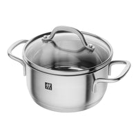 Zwilling Pico Cacerola Alta Con Tapa En Acero Inoxidable 18/10