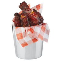 8 5 Cm Paderno Tableware Buffet And Display Cestello Porta Snack In Acciaio Inox