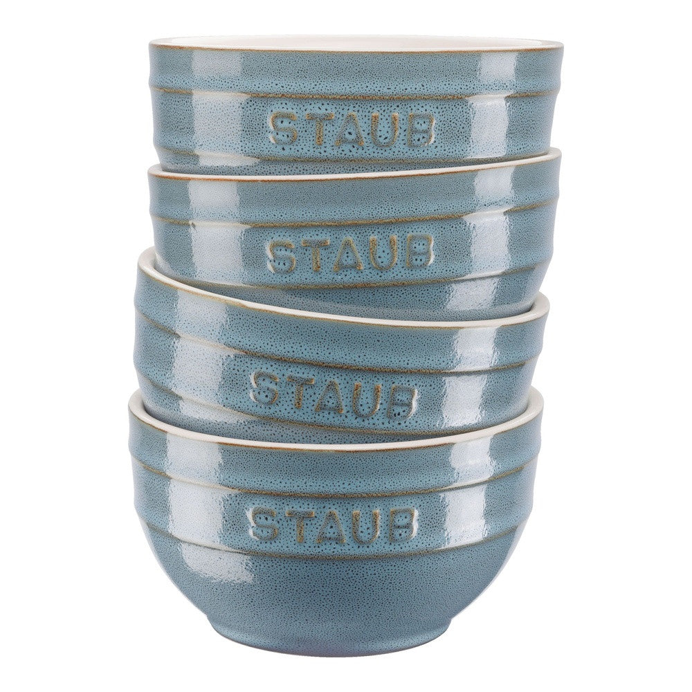 14 cm - Staub Ceramique Ciotola In Ceramica - Set 4 Pz