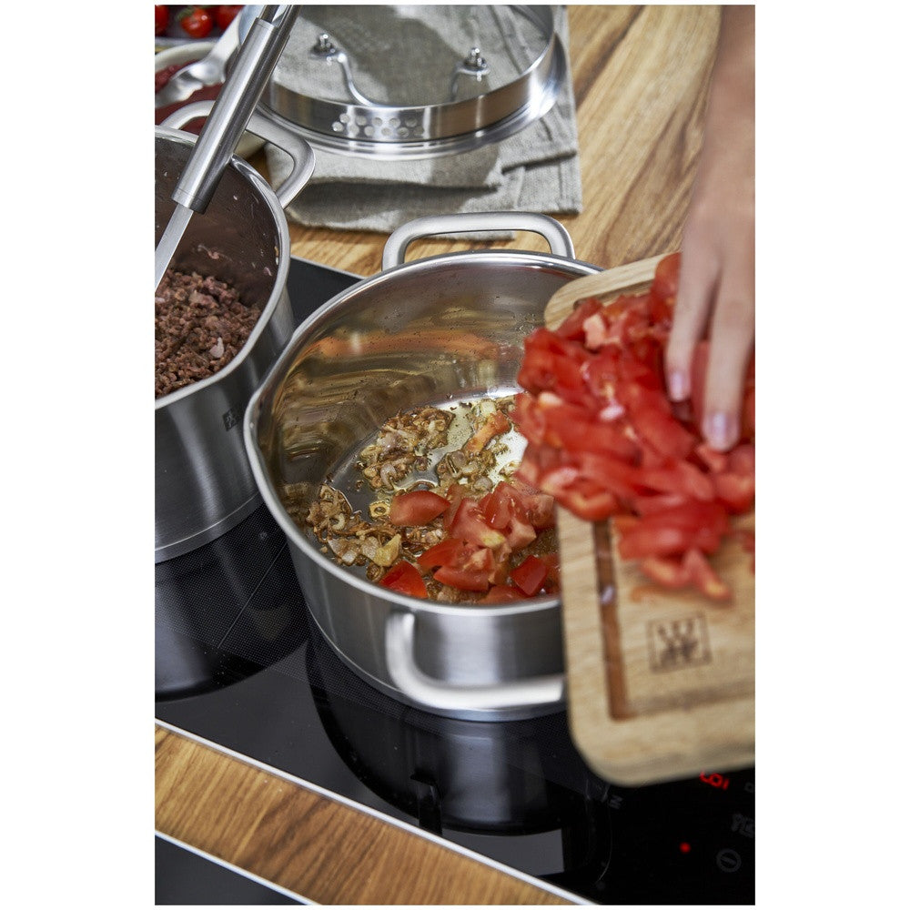 Zwilling TrueFlow Batteria Di Pentole In Acciaio Inox - Set 4 Pz