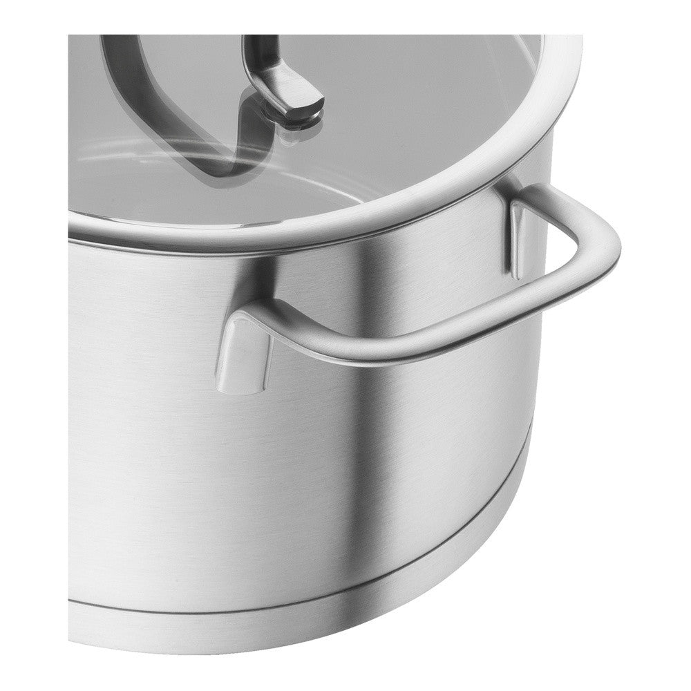 Zwilling TrueFlow Batteria Di Pentole In Acciaio Inox - Set 5 Pz