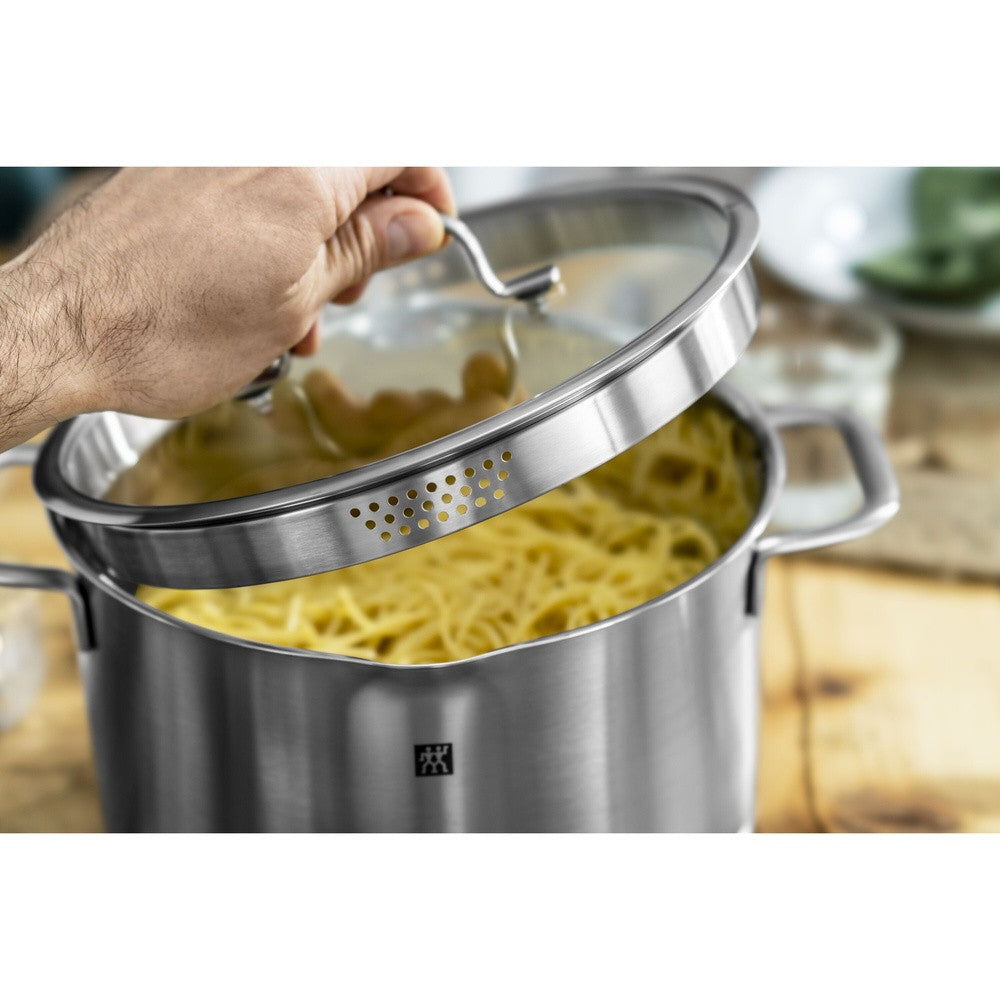 Zwilling TrueFlow Batteria Di Pentole In Acciaio Inox - Set 5 Pz