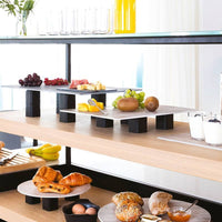 6X5 Cm Paderno Serving Trays Soporte bandeja de poliéster