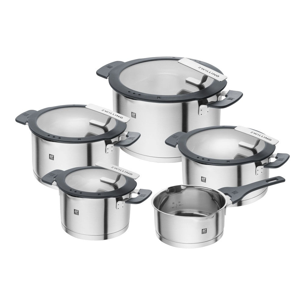 Zwilling Simplify casserole set in stainless steel - set of 5 pieces