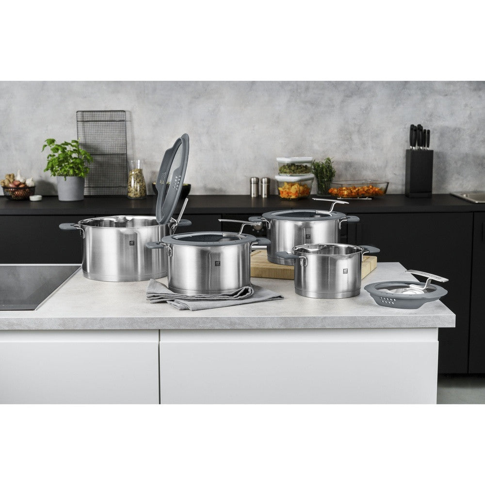 Zwilling Simplify casserole set in stainless steel - set of 5 pieces