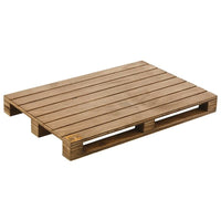 30X20 Cm Paderno Tableware Buffet And Display Mini Plateau en Bois de Bouleau