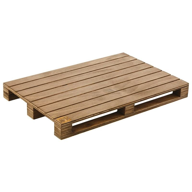 30X20 Cm Paderno Tableware Buffet And Display Mini Plateau en Bois de Bouleau
