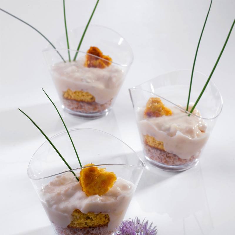 8 5X6 Cm Paderno Tableware Buffet And Display Verre Monoportion En Polystyrène Set de 100 Pcs