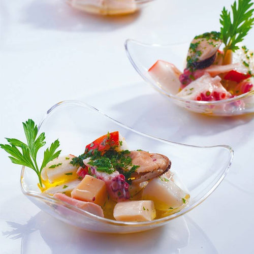 8 5 Cm Paderno Tableware Buffet And Display Coupe Monoportion En Polystyrène Set de 100 Pcs