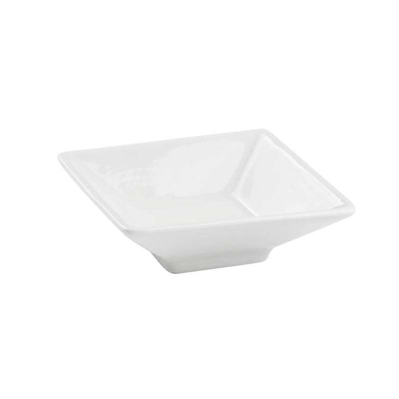 8X8 Cm Paderno Finger Food Mini Assiette En Porcelaine
