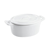 10 5X7 Cm Paderno Finger Food Mini Casserole in Porcelain